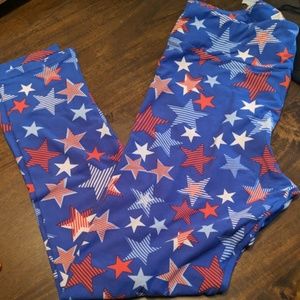 Lularoe TC Americana leggings